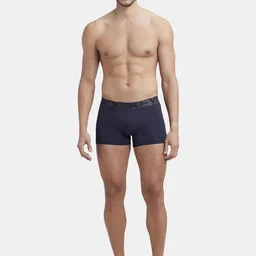 Jockey Pack of 2 Tactel Microfiber Elastane Solid Trunk with Moisture Move Properties-IC28 image 3