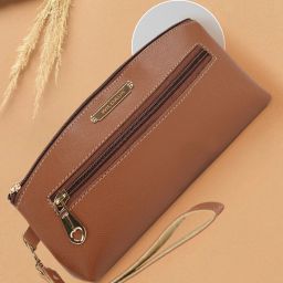 Casual, Formal, Party Tan Clutch-image-77