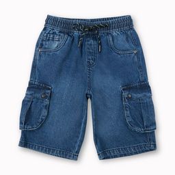 Gini and Jony Boys Washed Denim Cargo Shorts Technology-picture-4