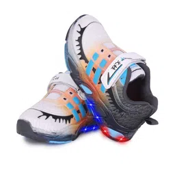 PENNEN Boys Printed Mesh Round Toe Sneakers-9