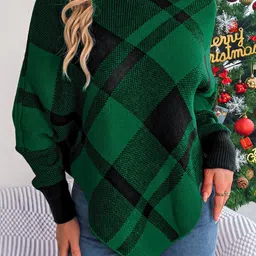 StyleCast x Revolte Women Checked Pullover-image-69