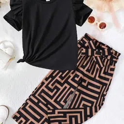 TIOR Girls Top with Palazzos-image-67