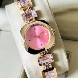 SWADESI STUFF Women Dial & Straps Analogue Watch SDS 162 PINK-picture-0