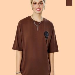Metronaut Women 2 Printed Hooded Applique T-shirt-picture-32