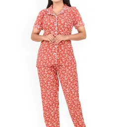 WOOL 4U Women Printed Night suit-image-52