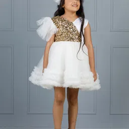 The Lush Affair Girl Net A-Line Dress-image-43