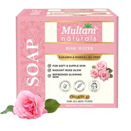 Multani Set Of 3 Rose Water Soap - 125 g Each-picture-26