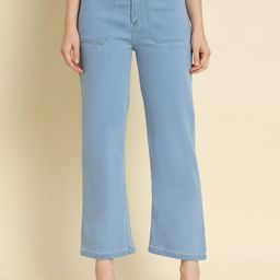 Moda Rapido Women Jean Straight Fit High-Rise Light Fade Stretchable Jeans-picture-1