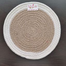 BulkySanta Beige Round Table Placemats-image-91