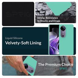 SPRIG Solid Printed Bumper Case Mobile Accessories image 2
