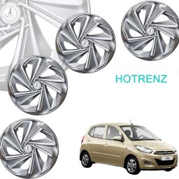 CAR WHEEL CAP/ WHEEL COVER TWIST "SILVER" 13 INCH Wheel Cover For Hyundai i10, Zen Estilo, Eeco, S-Presso Lxi, Alto K10, Esteem, A-Star, Accent, Spark, Indica-image-77