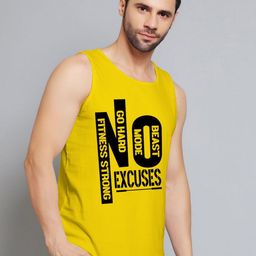 UpClothing Printed Cotton Innerwear Gym Vest UC-PV-GL|NOEXCUSES-S-image-37