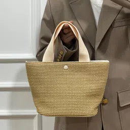 CORSICA Structured Satchel Bag With Fringed-picture-13