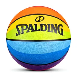 Spalding Rainbow Printed Basket Ball-25