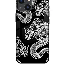 QRIOH Quirky Printed iPhone 14 Plus Back Case Mobile Accessories-image-19