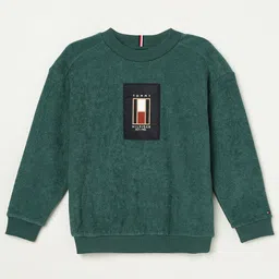 Tommy Hilfiger Boys Solid Round Neck Sweatshirt-image-40