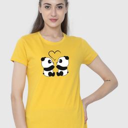 Moda Rapido Women Graphic Printed Round Neck Cotton T-shirt-picture-28