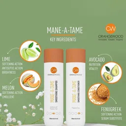 ORANGEWOOD Set Of 2 Mane-A-Tame Smoothing Shampoo & Conditioner - 250 ml Each image 4