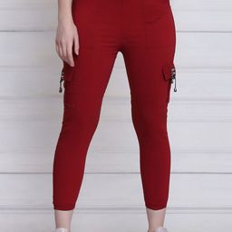 CORSICA Women Relaxed High-Rise Wrinkle Free Joggers Trousers-image-70