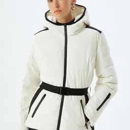 Koton Women Single-Breasted Overcoat-image-41