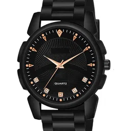 Gopal Shopcart Unisex Dial & Bracelet Style Straps Analogue Watch J16 BLK C10BLK New PU-image-91