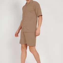 Shirt Regular Shorts Co-ords Set-image-84