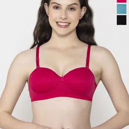 FUNAHME Full Coverage Lightly Padded Bra-17