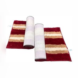 GBL COLLECTION Red Polypropylene Water Resistant Floor Mat-image-2