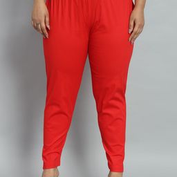 Fruba Women Tailored Straight Fit Wrinkle Free Trousers-image-79