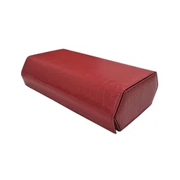 essart Maroon & Brown Textured Watch Holder Organizer-image-11