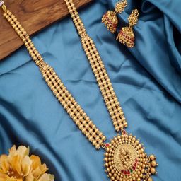 Grisha Jewellery Gold-Plated Beaded Jewellery Set-image-100