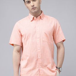 ColorPlus Tailored Fit Pure Cotton Casual Shirt-picture-12