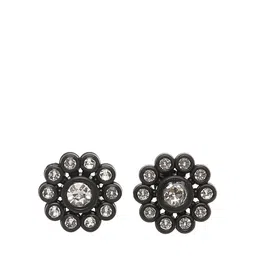 Stoln Set Of 12Artificial Stones Studded Circular Shaped Studs image 2