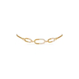BHIMA 22K BIS Hallmark 916 Purity Yellow Gold Mangalsutra Bracelet-10