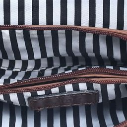 Celtic Textured Leather Structured Sling Bag image 4