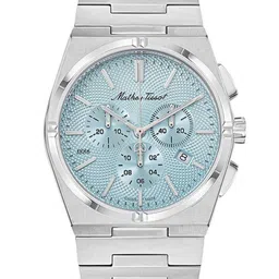 Mathey-Tissot Men Dial & Stainless Steel Bracelet Style Straps Analogue Watch H118CHSK-image-37