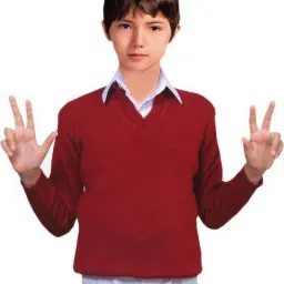 Badoli Collection Maroon Uniform Sweater-23