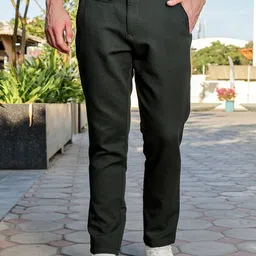 Thomas Scott Men Smart Slim Fit Cotton Chinos Trousers-image-72