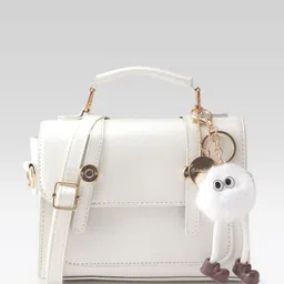 Mast & Harbour Structured Satchel Comes with a Keychain image 2