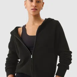 GAP Women Zip-Front Hooded Sweaters-image-34