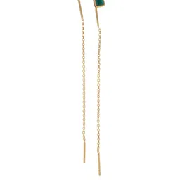 Silver Planets 925-92.5 Sterling Silver Gold Plated Fashion Hanging Sui Dhaga Earring for Women and Girls (15)-11