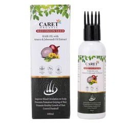 CARET ORGANIC De-Tan Face Pack, Vitamin C Glow Scrub With Red Onion Seed Hair Oil image 5