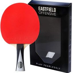 Offensive Professional Wooden Table Tennis Racket Black, Red Table Tennis Racquet-18