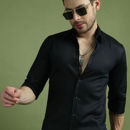 The Roadster Lifestyle Co Spread Collar Casual Shirt-image-58