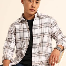 Bushirt Men Classic Checked Casual Shirt-picture-16