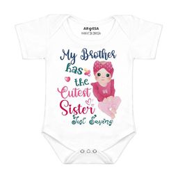 Arvesa Cutest Sister Printed Bodusuit-image-68