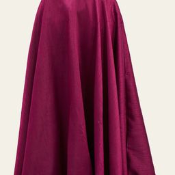 Studio Shringaar Flared Maxi Ethnic Skirt-29