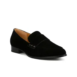 RAG & CO Women Suede Loafers-image-47