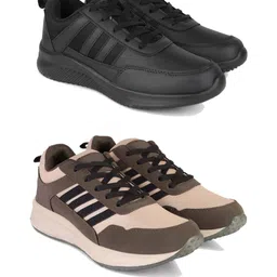 DRACKFOOT Men Non-Marking Running Sports Shoes-image-31