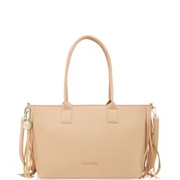 DressBerry X CAPRESE Structured Shoulder Bag with Tasselled-77